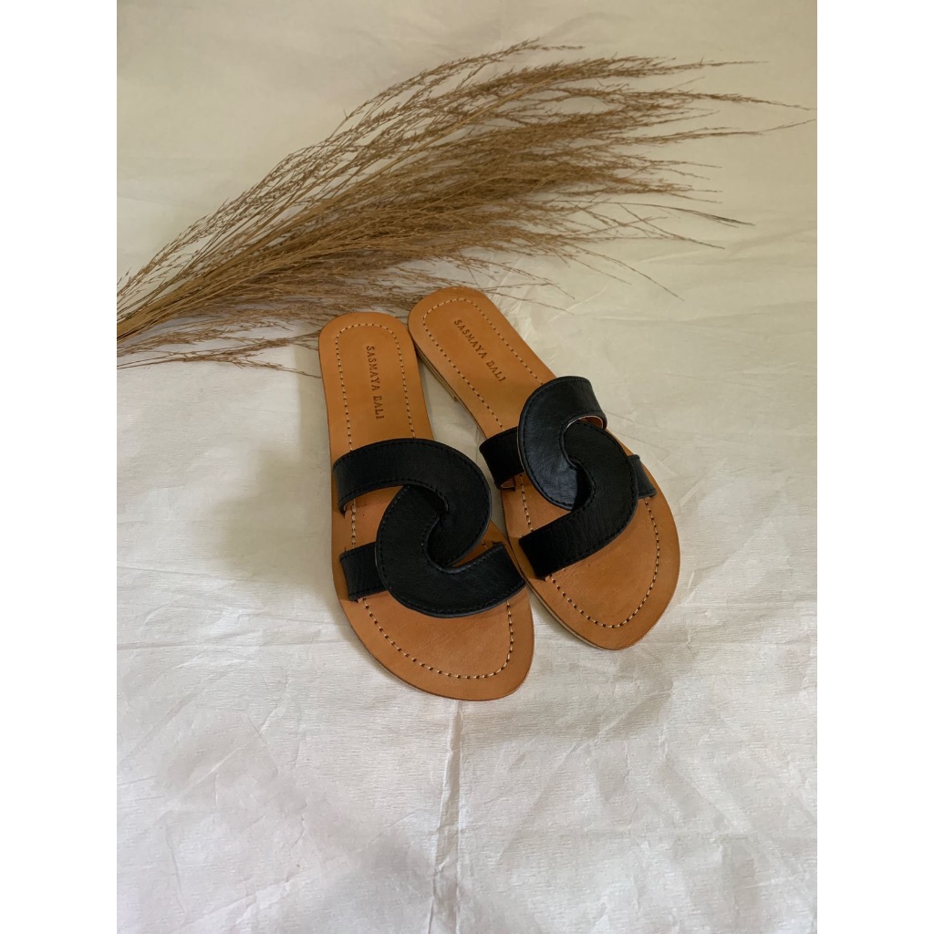 Sasmaya Bali Sandal Wanita Kulit Asli Xilly