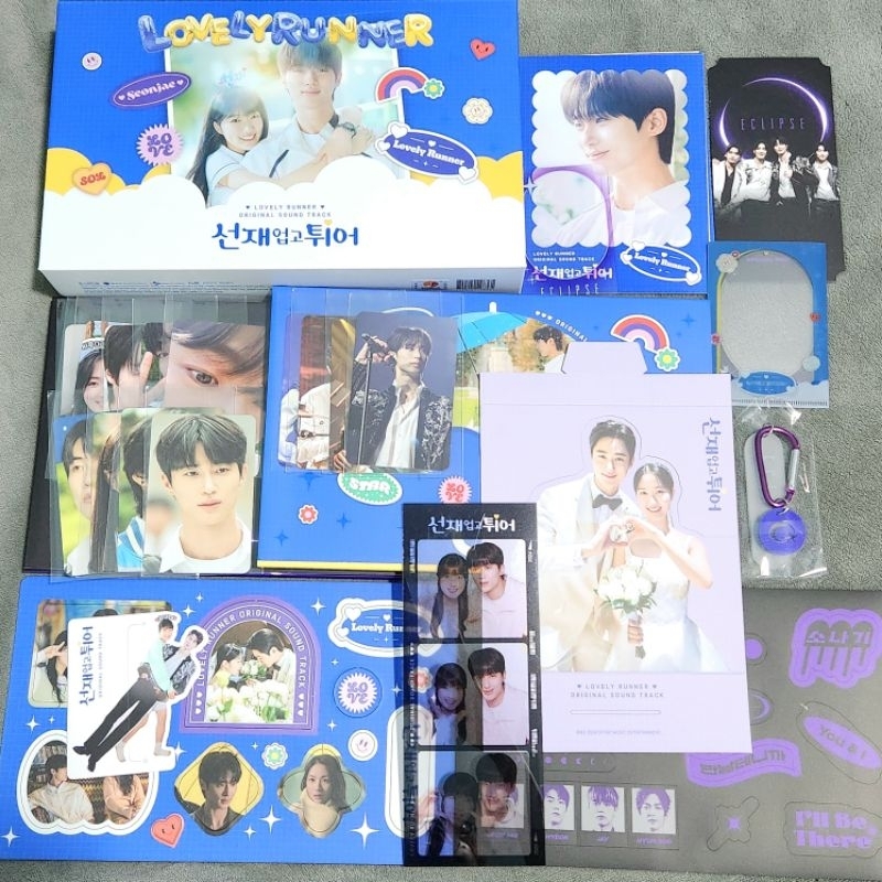 [SHARING] Lovely Runner - Ost Album tvN Drama Photocard / Digipack /POB PC /Photobook /CD /Massage P