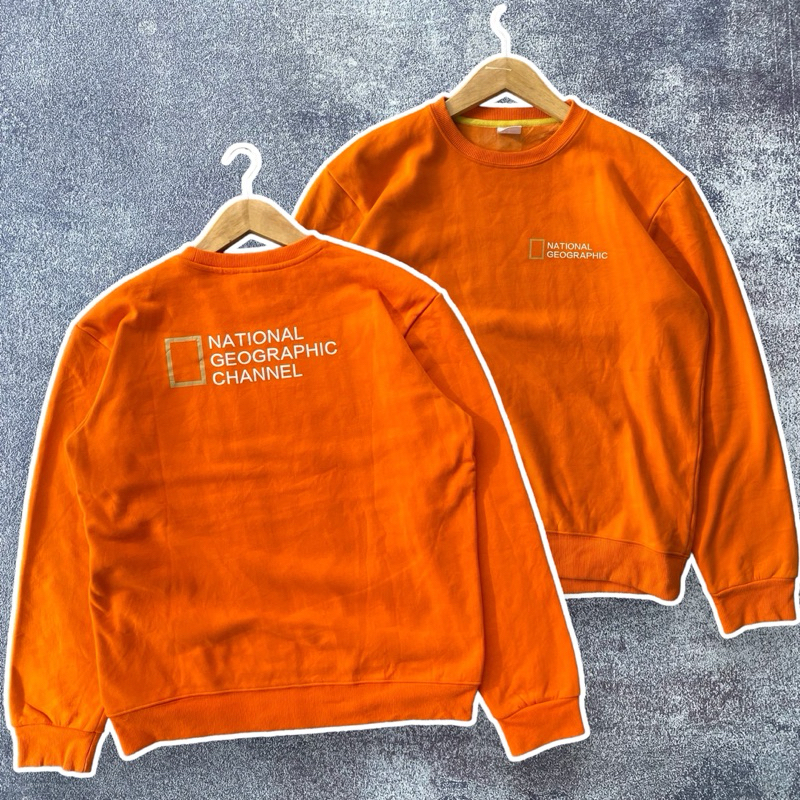 Crewneck Fashion National Geographic Second Full Tag / Crewneck Natgeo