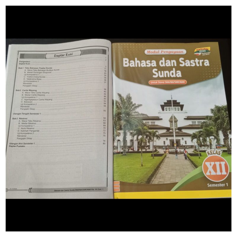 Lks Modul Sma Bahasa Sunda Sma Kur.2013 SMT.1