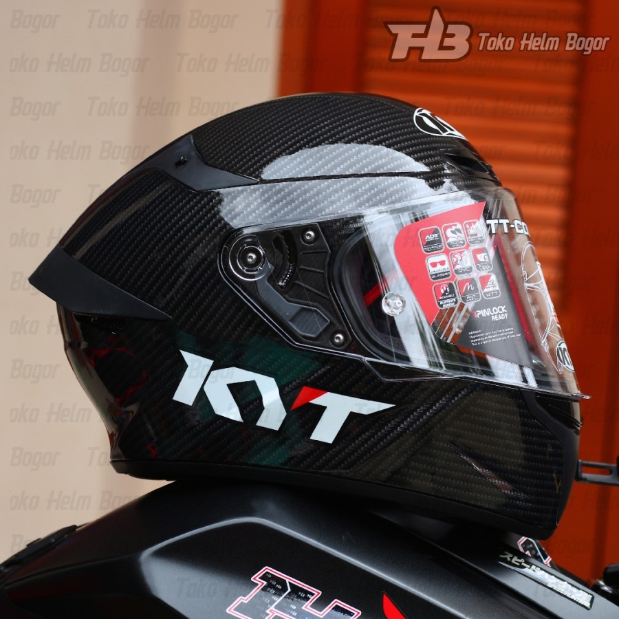 HELM KYT TT Course Carbon Graphic Repaint HELM FULL FACE