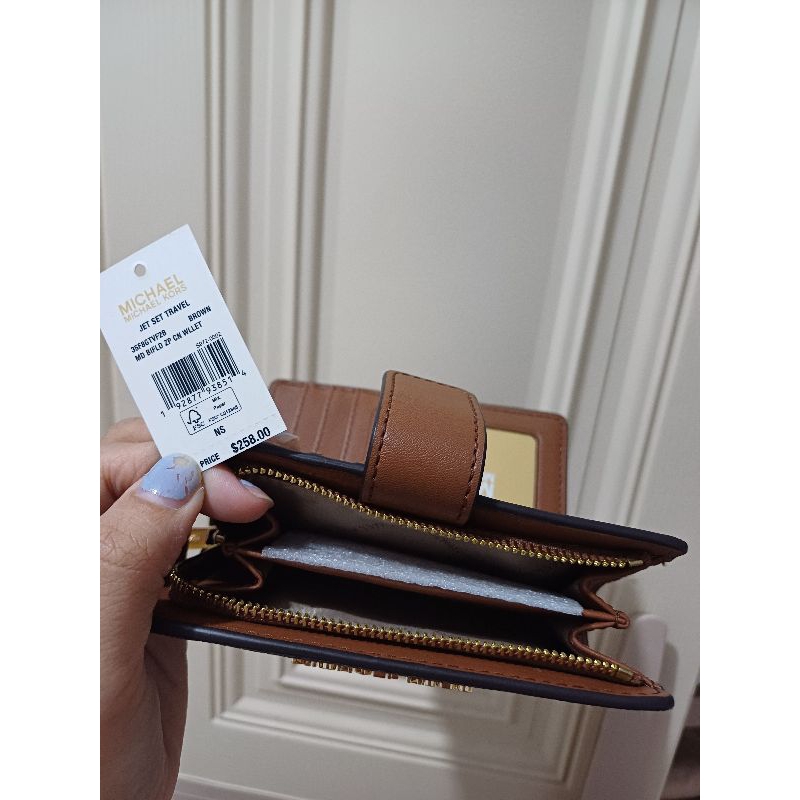MICHAEL KORS SIGNATURE MEDIUM WALLET ORI