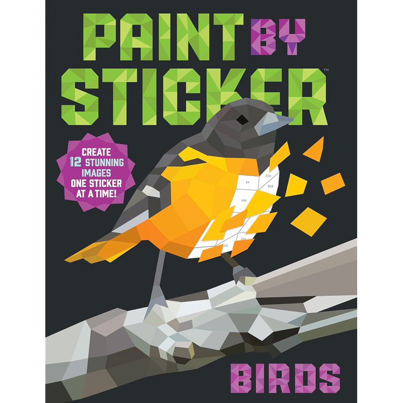 

Paint by Sticker Birds Melukis dengan Stiker Vol Birds