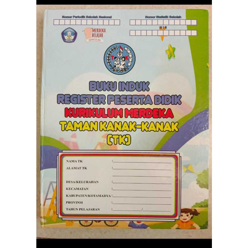 

Buku Induk Register TK Krikulum Merdeka