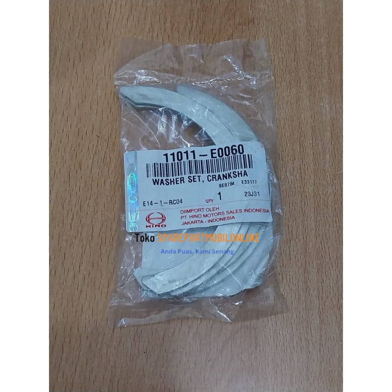 Metal bulan washer thrust jo5e jo8e kobelco sk200-8 hino lohan fm260jd fg235jd 11011-e0060