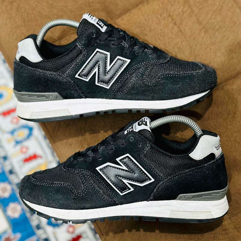New Balance 565 Black White Reflective