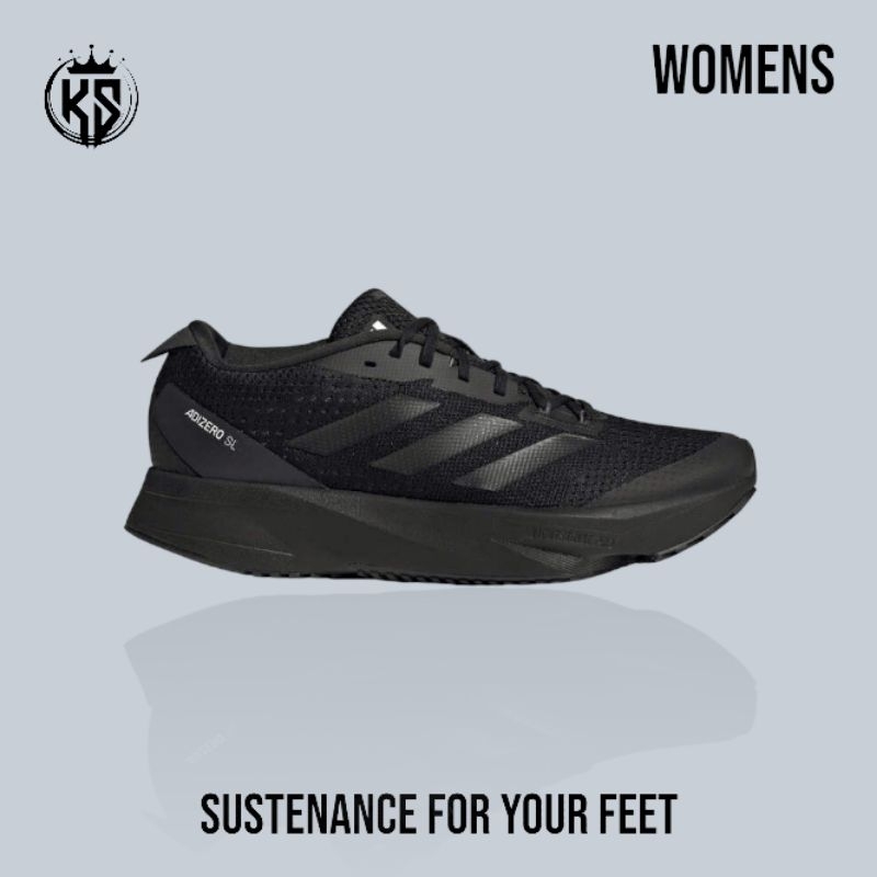 Sepatu Lari Unisex Adidas Adizero SL Core Black Core Black Carbon