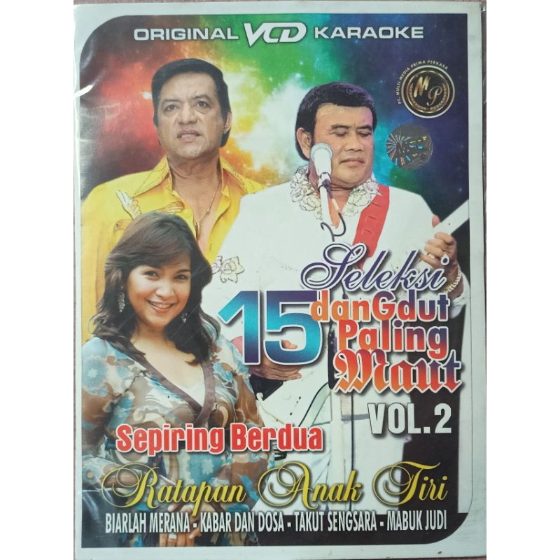 VCD original album 15 seleksi dangdut paling maut vol.2