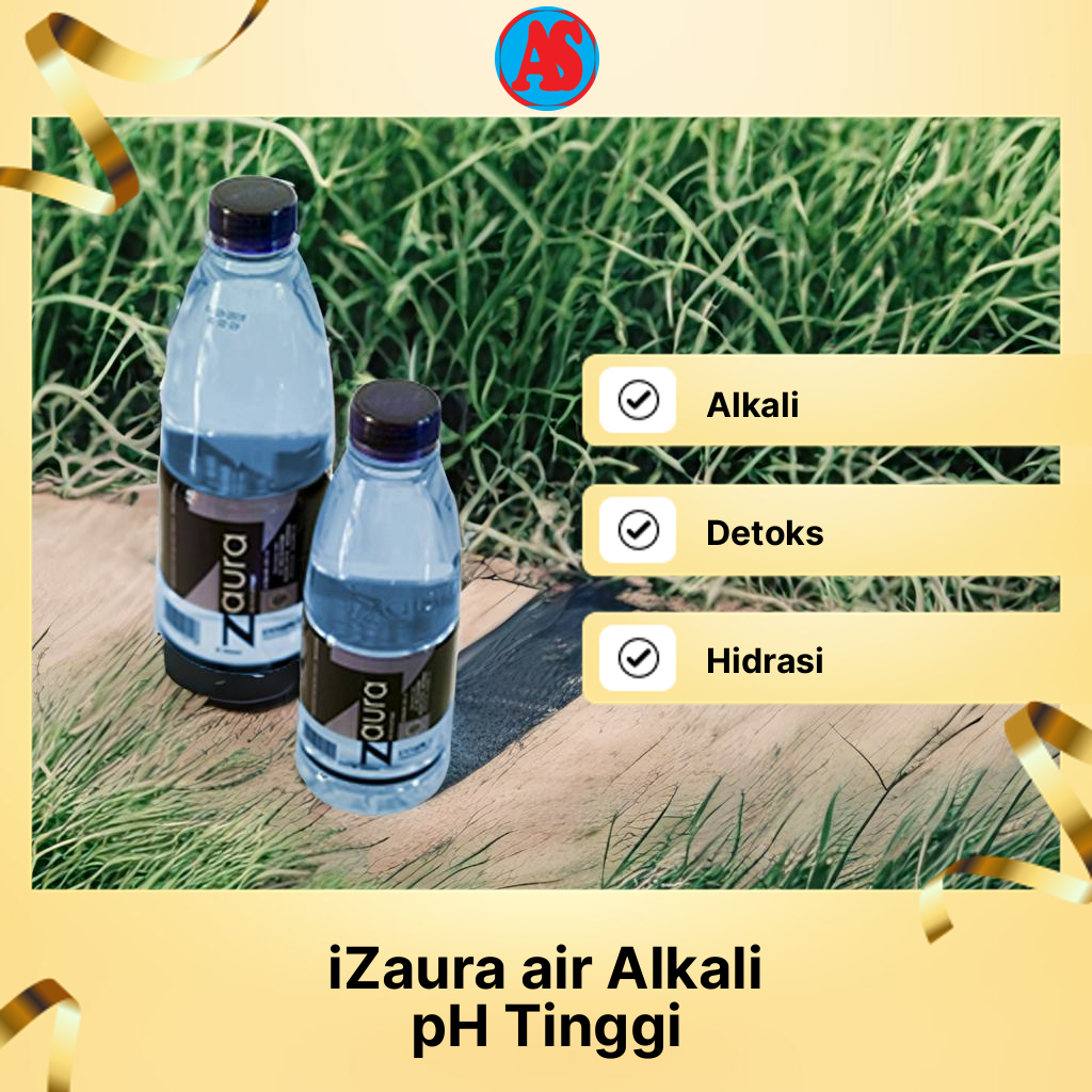 

iZaura Air Alkali pH Tinggi - Air Sehat untuk Kesehatan Optimal