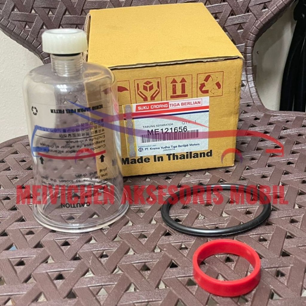 TABUNG WATER SEPARATOR PS125 CANTER KACA FILTER SOLAR BAWAH PS125T