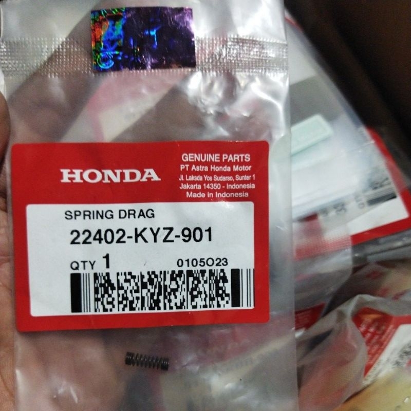 Spring Drag Per Kampas Kopling Blade 110 Fi Supra X 125 Fi Helm in Fi Super Cup C125 22402KYZ901 224