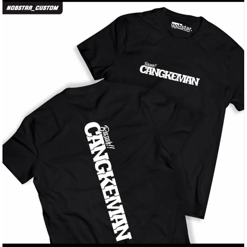 KAOS VIRAL RASAH CANGKEMAN SABLON DTF// KAOS KATA KATA JAWA VIRAL