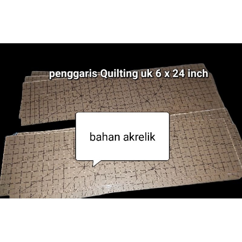 

penggaris Quilting 6 x 24 inch