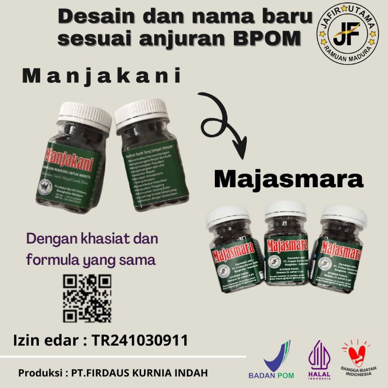 MANJAKANI MAJASMARA JAMU MADURA