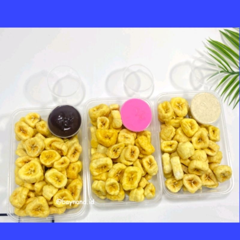 

Ghedang gendhut- gedhang crispy-Pisang oven kemasan 500ml berat 150 gram