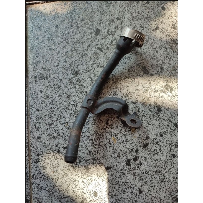 pipa besi emisi original yamaha mio sporty mio smile mio soul lama (seken)pipa besi emisi original y