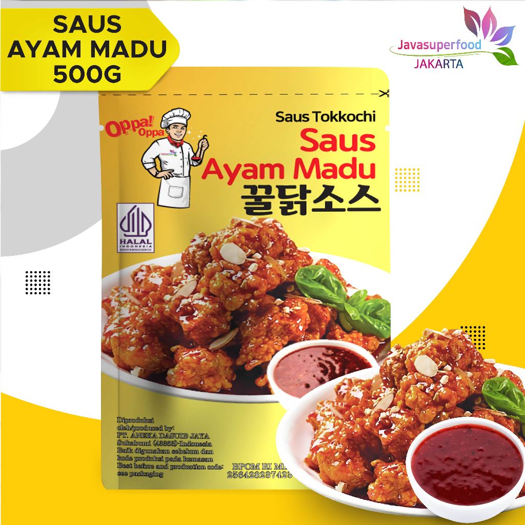 

[OPPA-OPPA] Saus Instan Saus Ayam Madu 500g HONEY CHICKEN SAUCE 500g HALAL