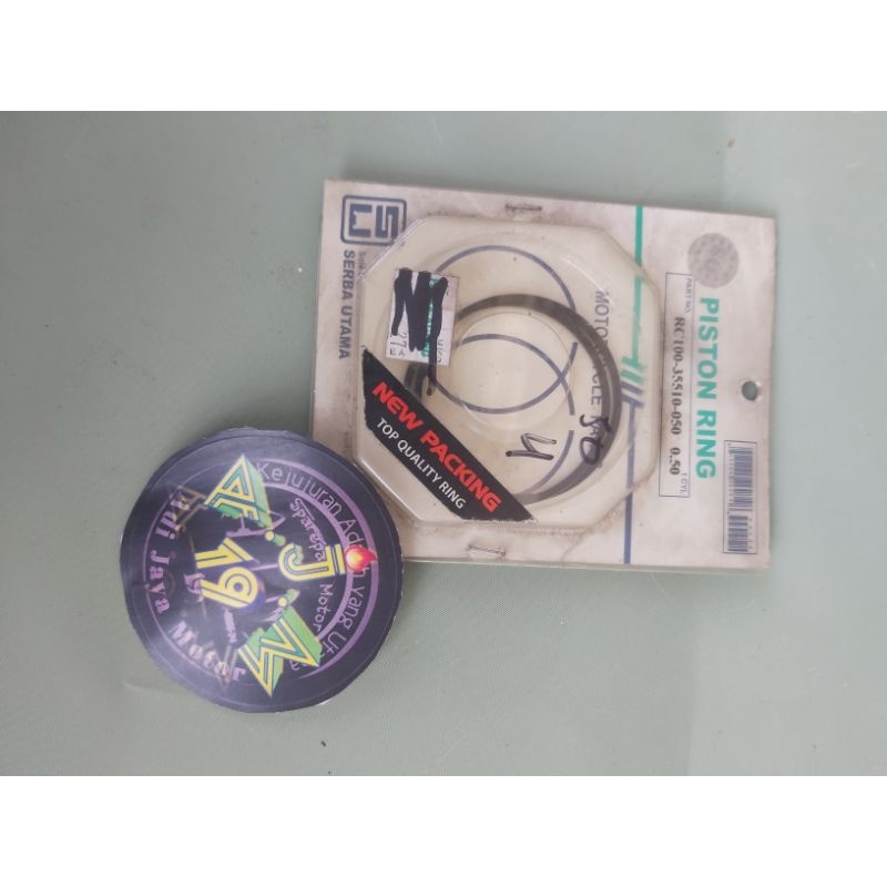 Ring Piston Seher Suzuki RC100 Os Oversize 50 Su