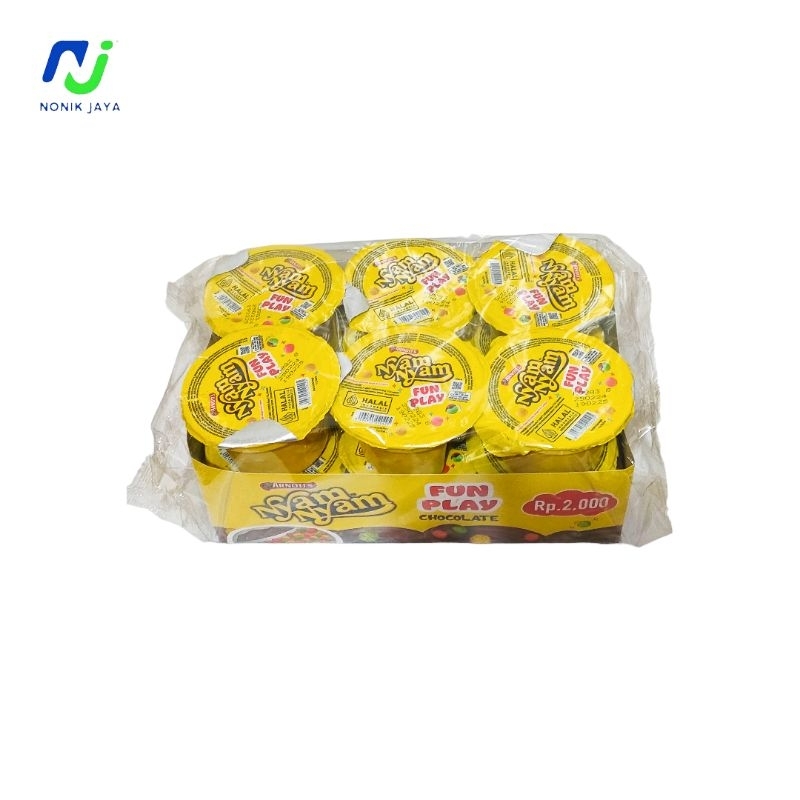 

Nyam Nyam Fun Play Chocolate Pack Isi 12 Pcs