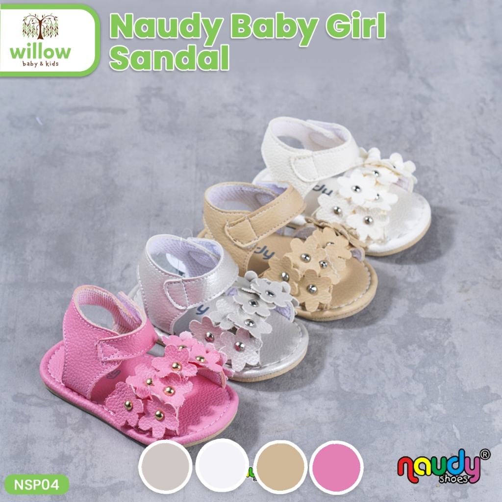 Sandal Anak - Naudy Prewalker Baby Girl Sandal Laluna