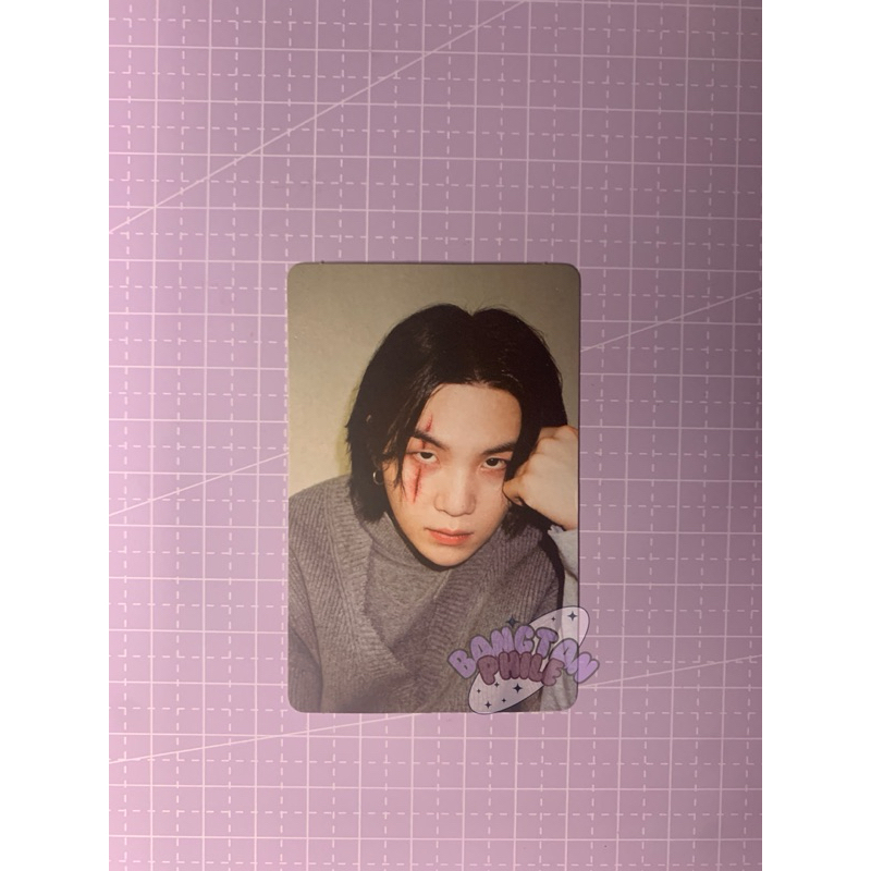 OFFICIAL BTS PHOTOCARD - Suga Agust D D-Day Scars Target US Exclusive