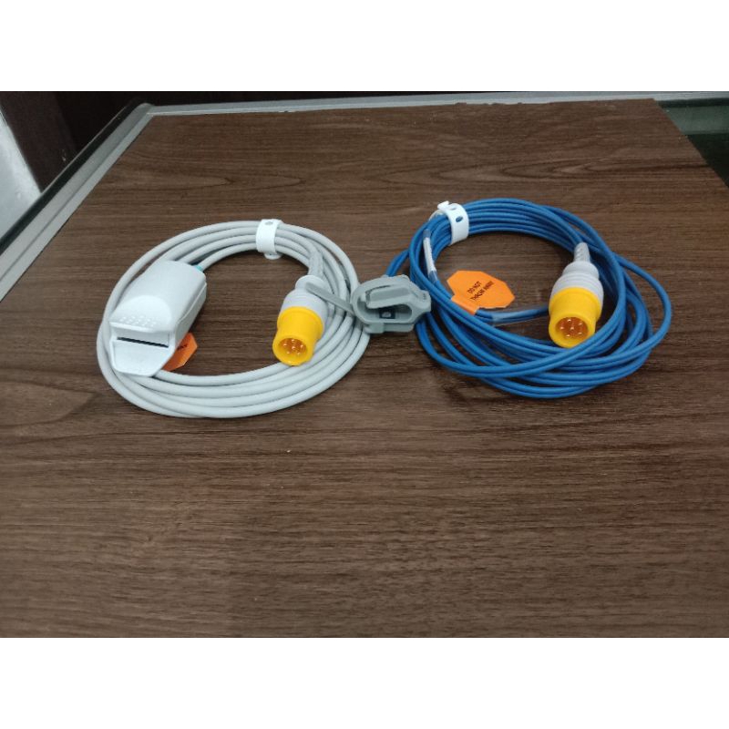 Sensor probe SpO2 For Contec / Elitech 6 Pin Bayi Neonatus / Adult / Dewasa saturasi