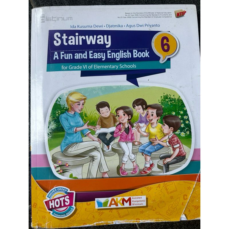 

stairway buku bahasa inggris platinum kelas 6