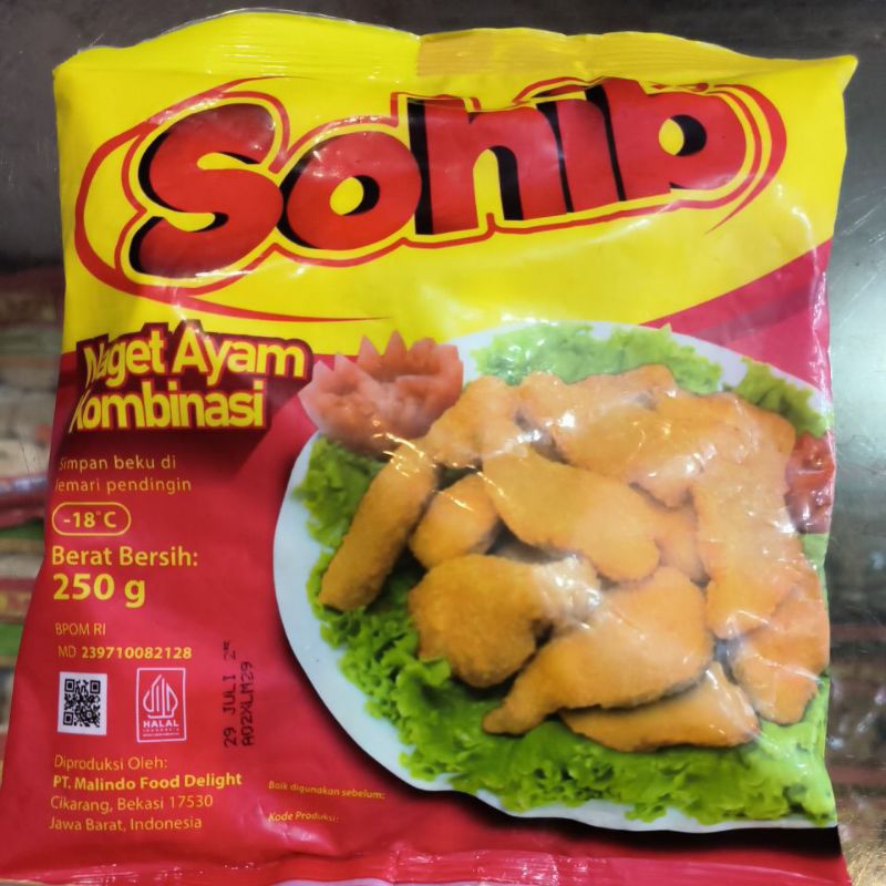 

Sohib Nugget Ayam Kombinasi 250gr