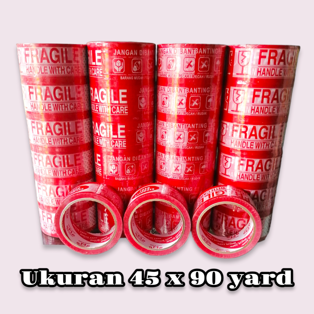 

lakban fragile 45 x 90 yard