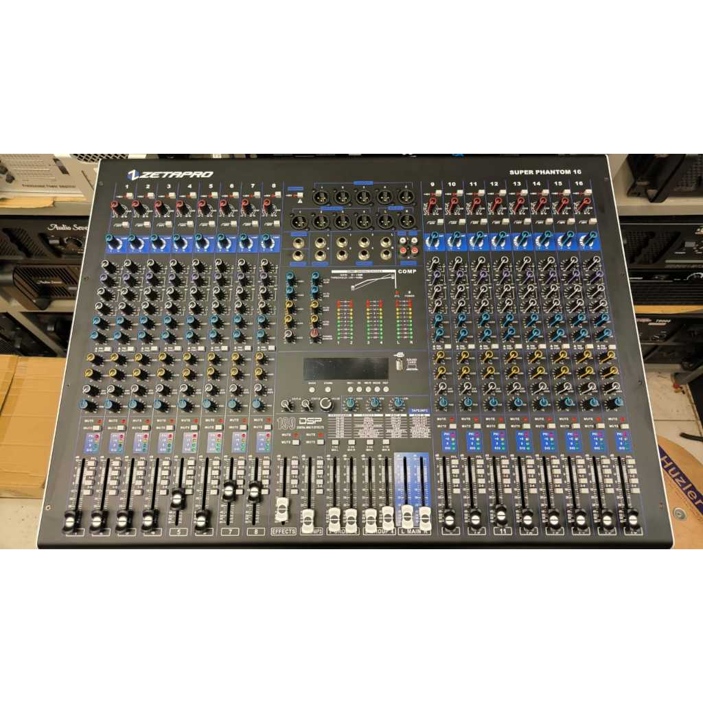 Mixer Zetapro Super Phantom 16 Channel