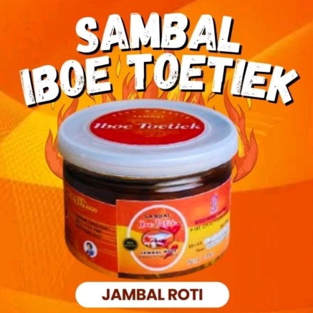 

SAMBAL JAMBAL ROTI PUEDESS GUURIHH! IBOE TOETIEK