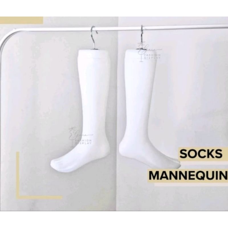 Manekin Kaos Kaki Manekin Plastik Patung Kaos Kaki Manekin Kaki Plastik Dewasa Socks
