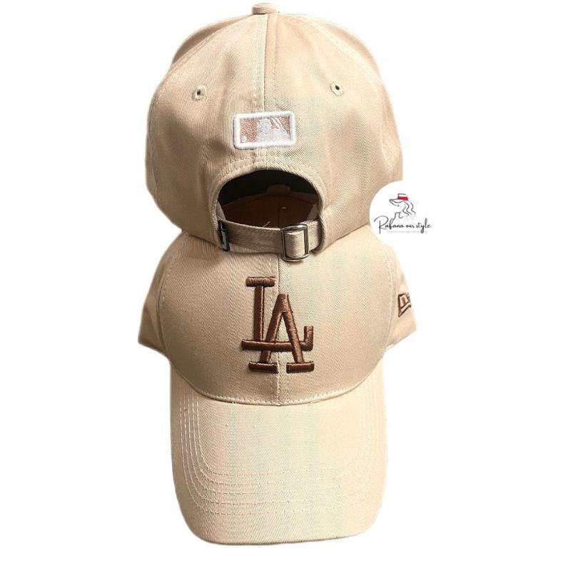 Topi Baseball LA MLB bordir casual premium full tag