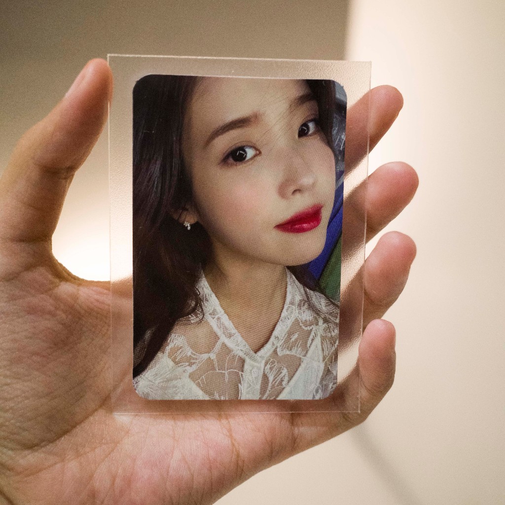 Photocard PC IU Binder Lilac Official