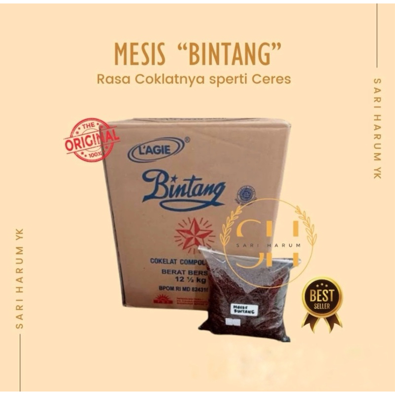 

Mesis | Mesis Coklat | Coklat Tabur | Mesis Coklat Bintang | Mesis Bintang | Mesis Coklat Bintang 12,5kg