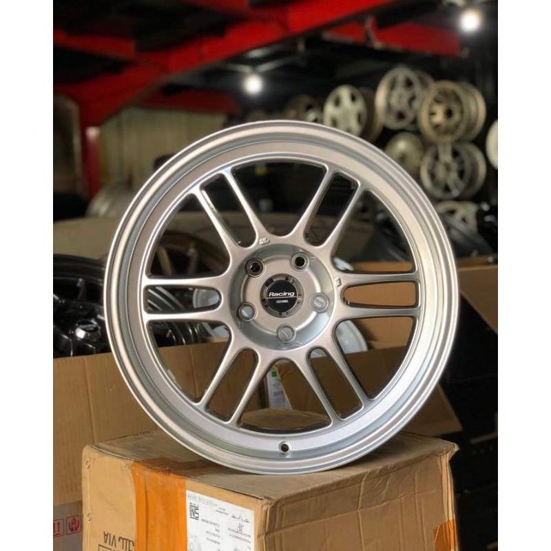 Velg Enkei RPF1 Face-2 R18 Hyper Silver (NEW)