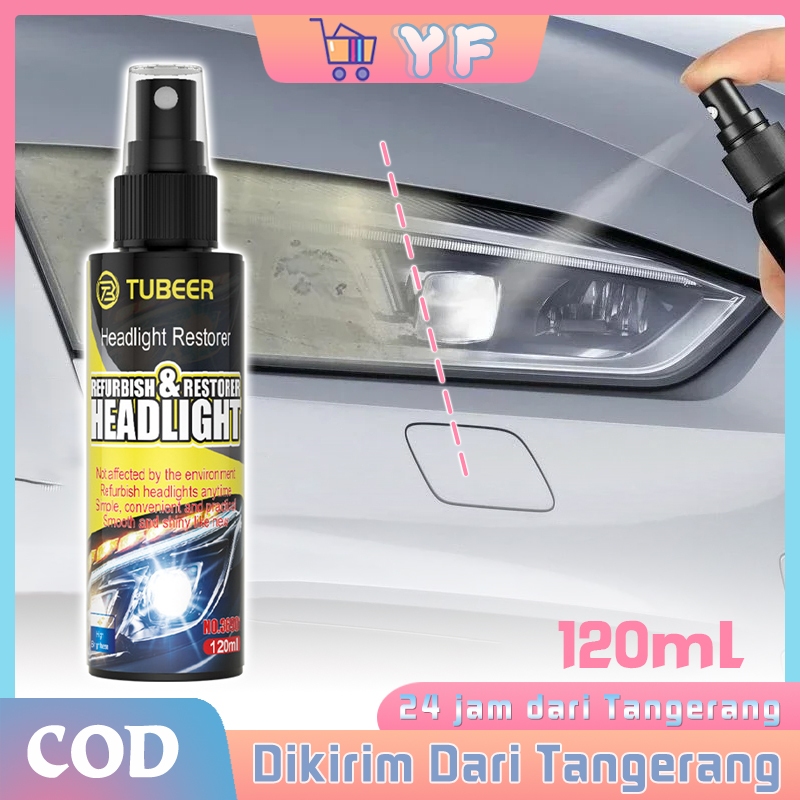 Headlight Restored / Cairan Pembersih Mika Lampu Mobil / Headlamp Polish / Pembersih Kaca Lampu Moto