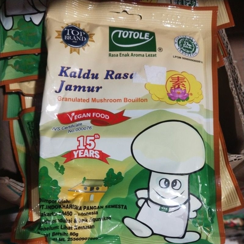 

Totole kaldu rasa jamur 40 gram & 80 gram