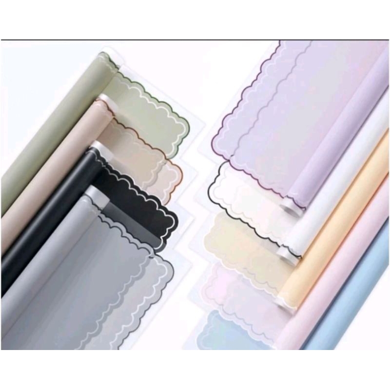 

Chellophane frame awan | kertas buket