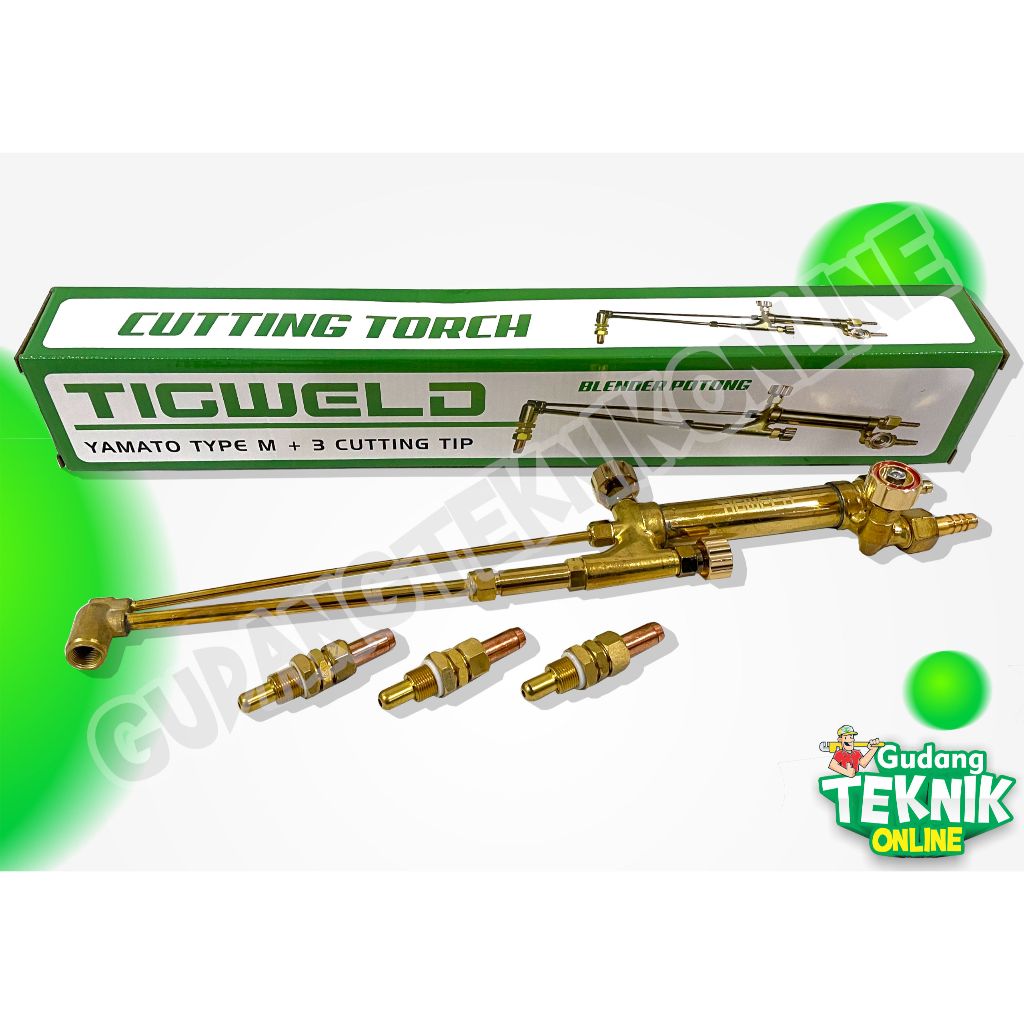 TIGWELD Stang Las Blender Potong Model M TIGWELD Yamato  / Cutting Torch Stang Blander Las Gas Oksig