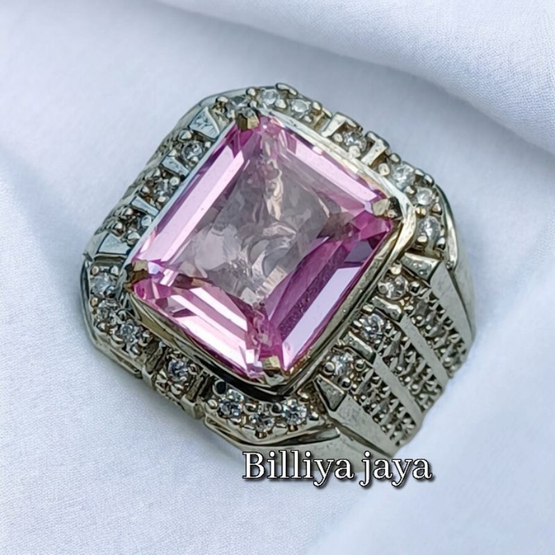 CINCIN BATU PINK TOPAS HIGH QUALITY