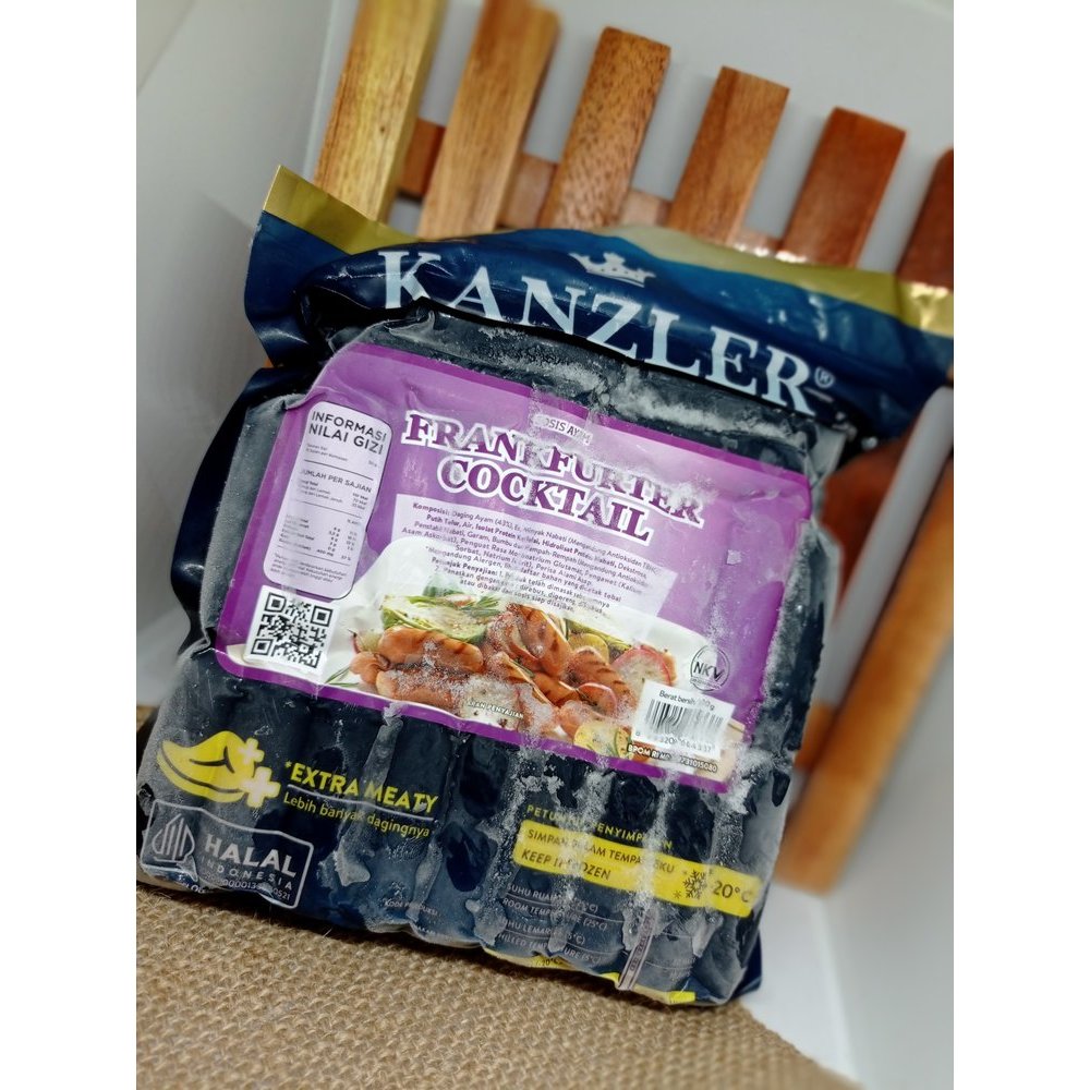 

Kanzler Frankfutter Sosis Cocktail 500gr