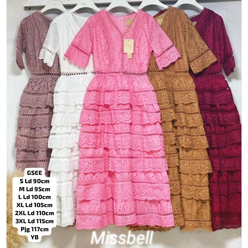 Dress premium by Miss bell import original bangkok