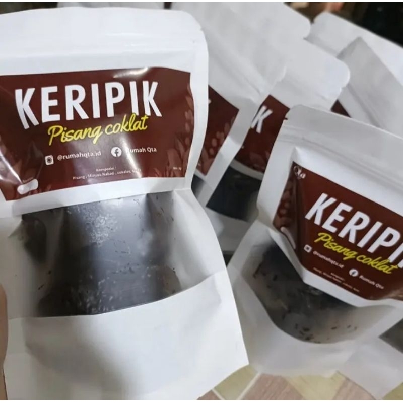 

keripik pisang coklat