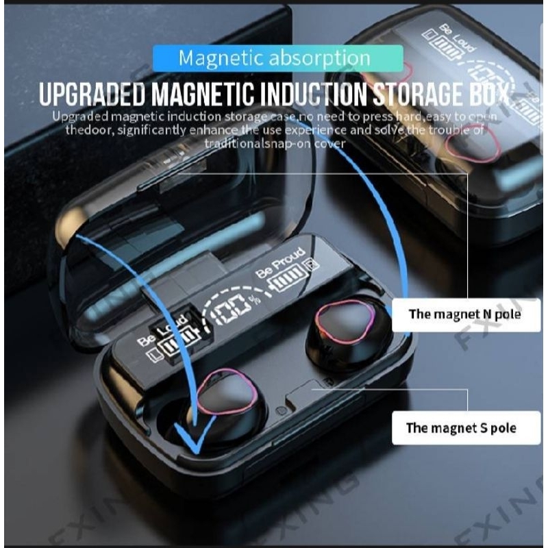 HEADSET BLUETOOTH M10 TWS WIRELESS BLUETOOTH 5.1