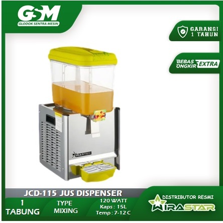 Mesin Jus Dispenser 1tabung / Juice Dispenser WIRASTAR JCD-115