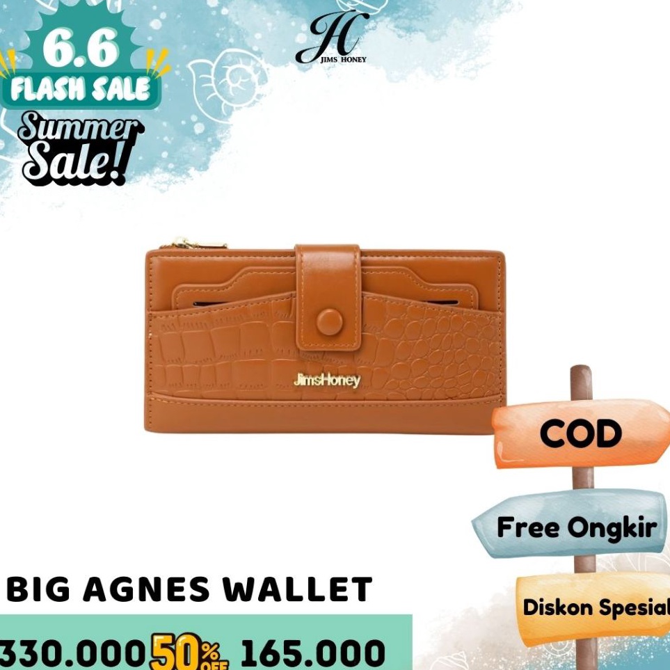 KODE F14E JIMS HONEY DOMPET PANJANG WANITA BIG AGNES WALLET