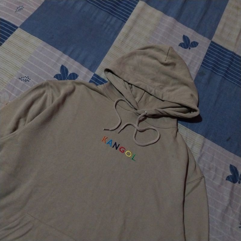 hoodie kangol second bekas