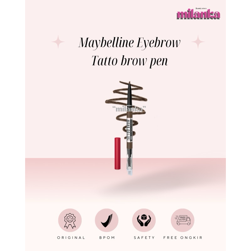 MAYBELLINE TATTO BROW 36H PENCIL - PENSIL ALIS