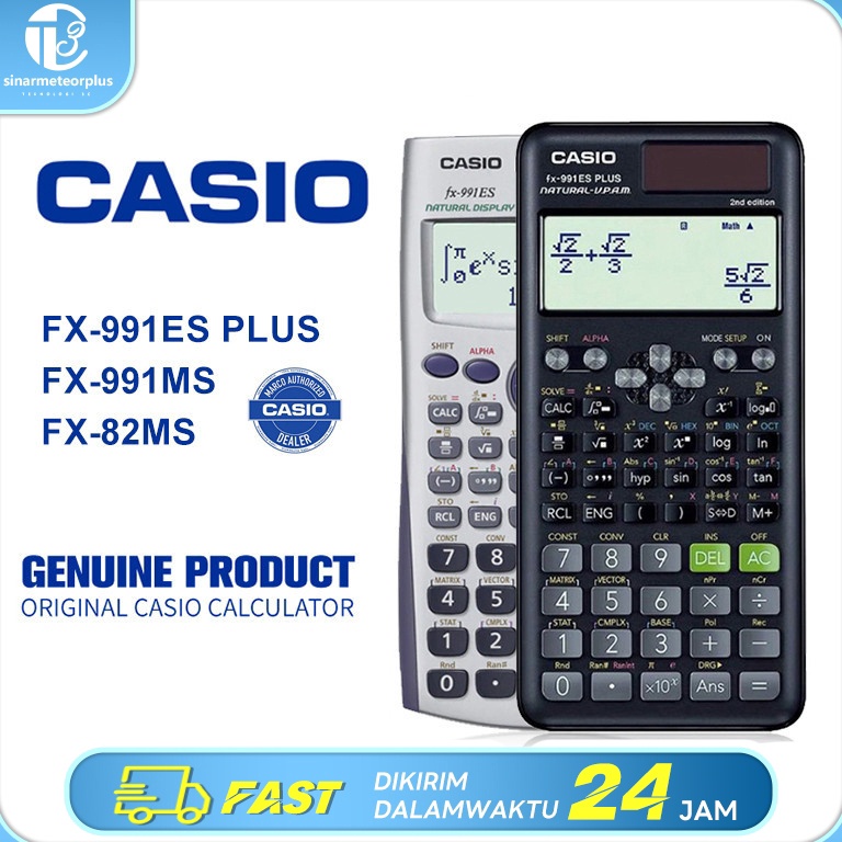 

Kalkulator Scientific Casio ilmiah FX991EX991ESPlus Kalkulator Casio Scientific Calculator Casio Scientific y S7F9
